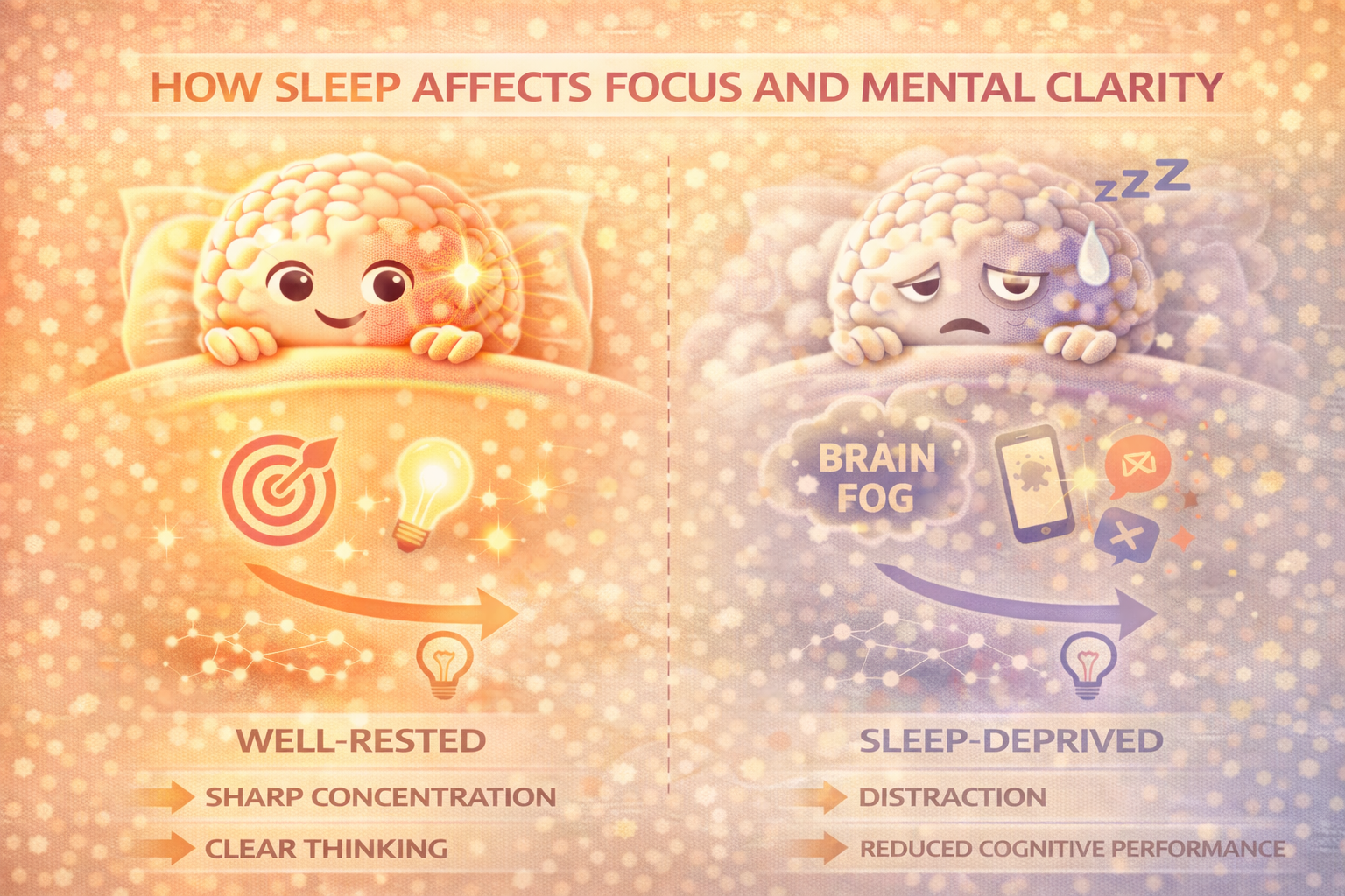 How Sleep Affects Focus and Mental Clarity