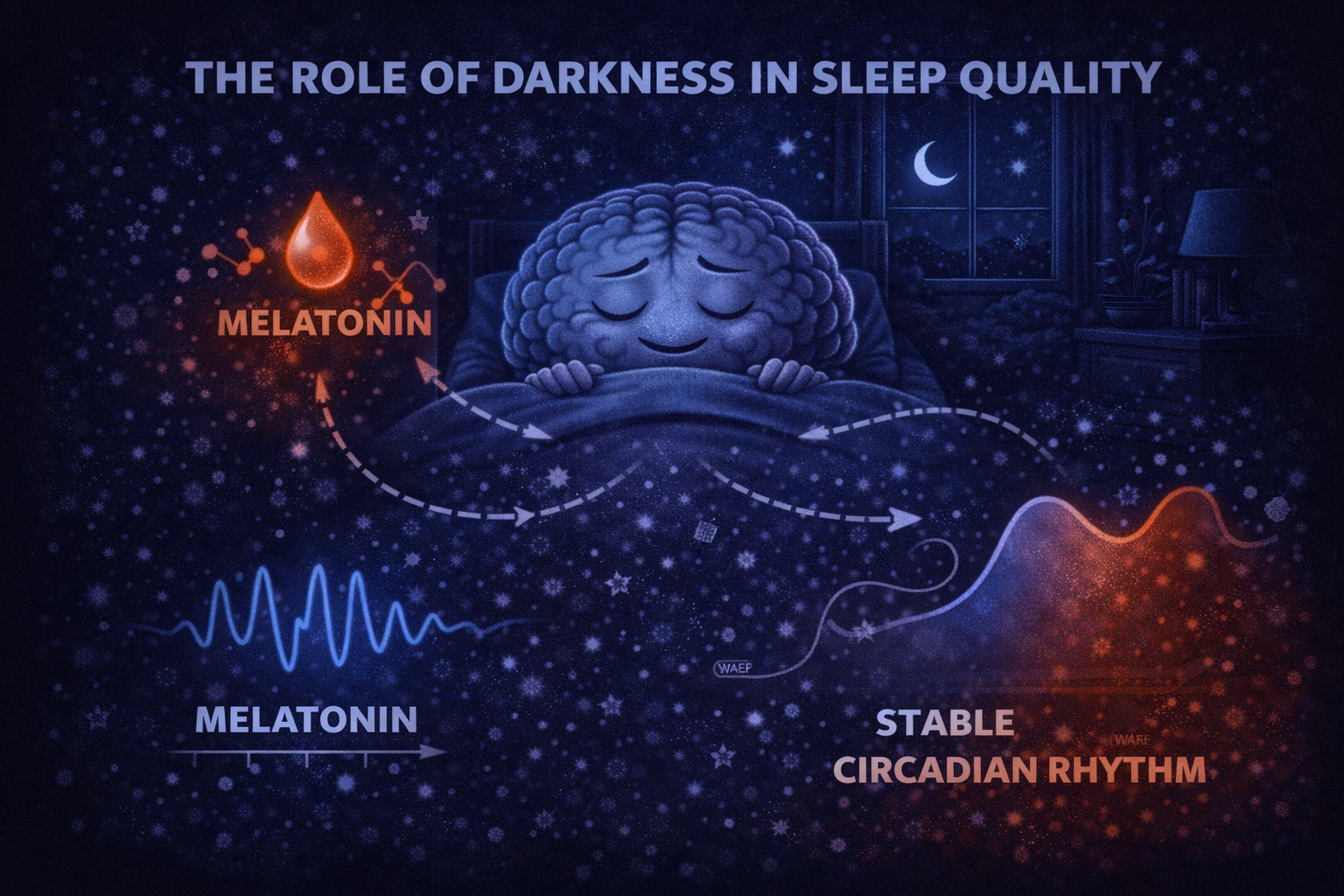 The Role of Darkness in Sleep Quality
