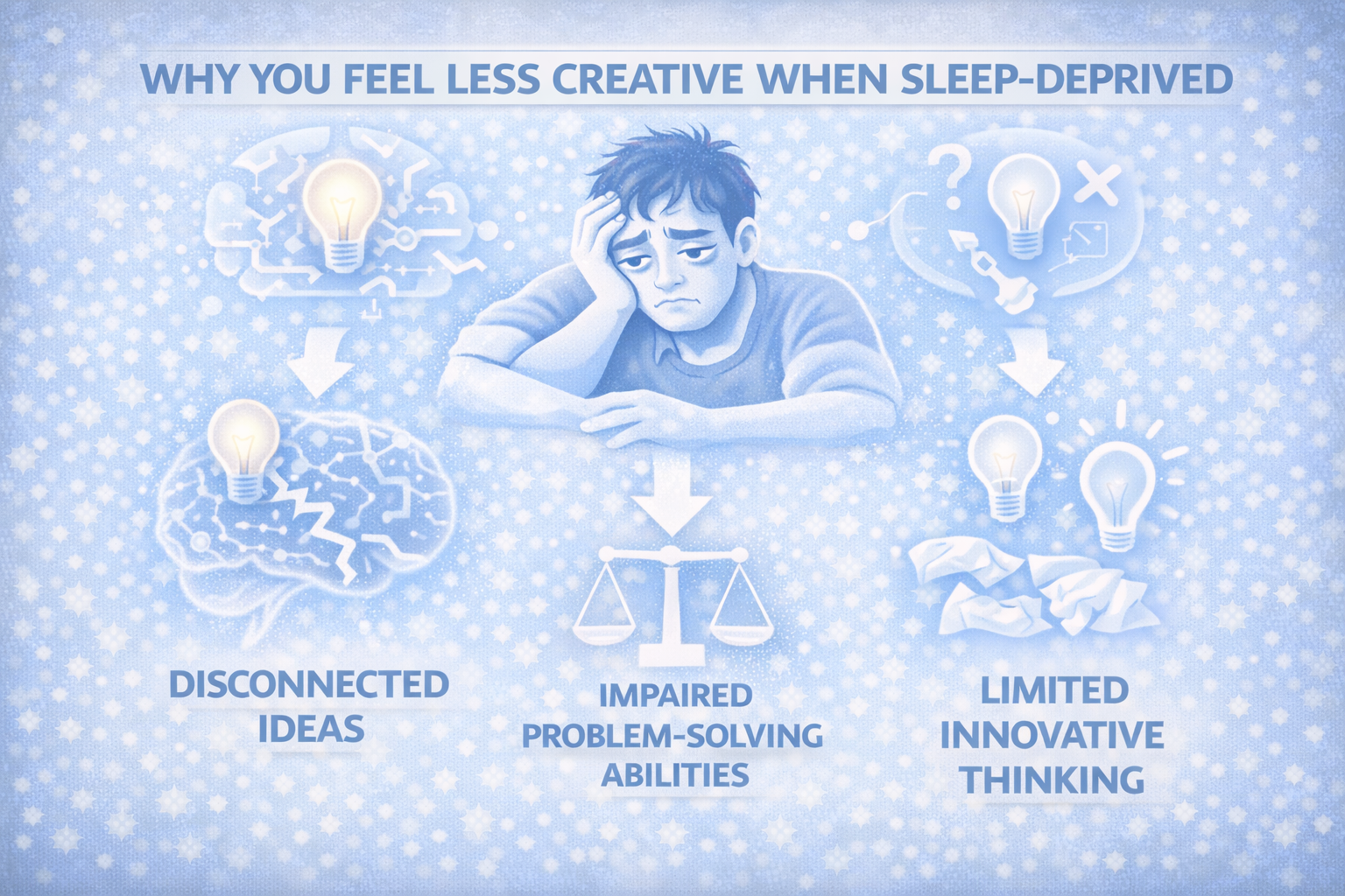 Why You Feel Less Creative When Sleep-Deprived
