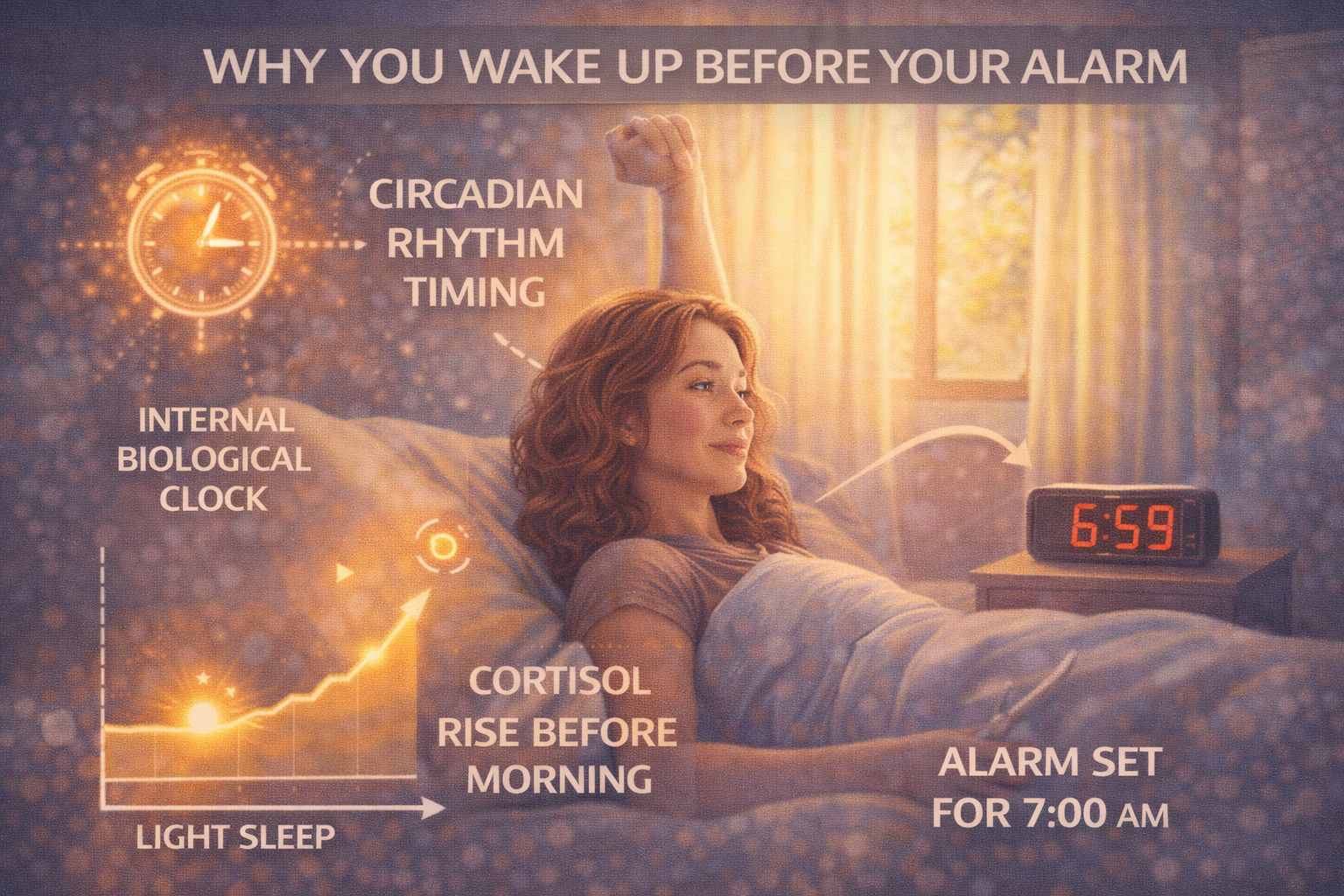 Why You Wake Up Before Your Alarm